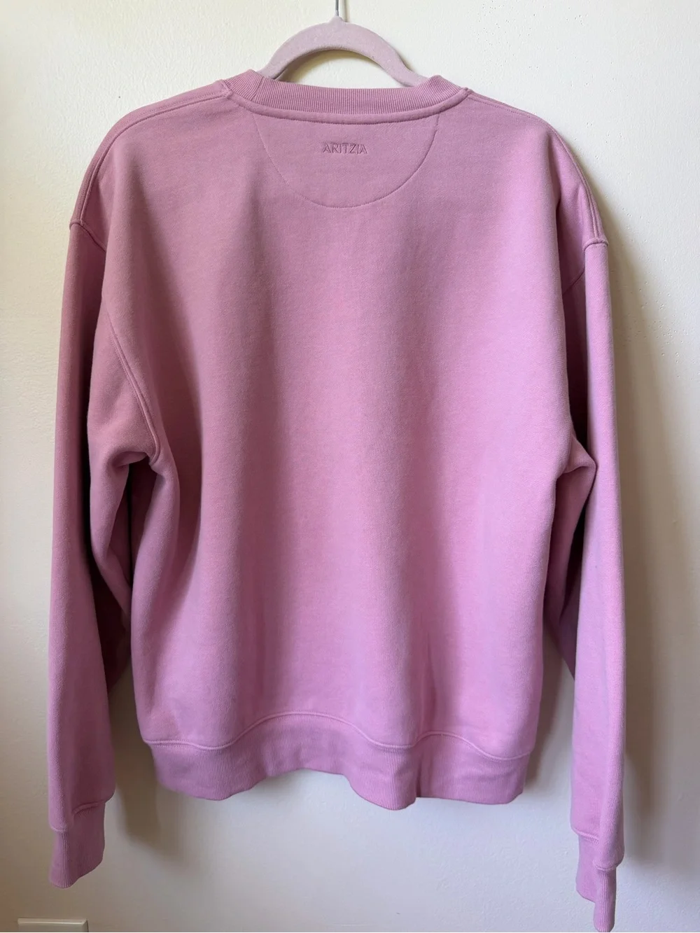 Aritzia Cozy Sweatfleece Perfect Crew Sweatshirt Size L